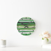 Abstracte #2: Groene vervaging Ronde Klok (Huis)