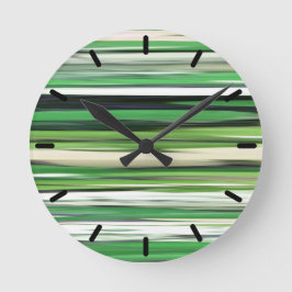 Abstracte #2: Groene vervaging Ronde Klok