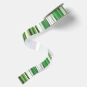 Abstracte #2: Groene vervaging Satijnen Lint (Achterkant)