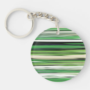 Abstracte #2: Groene vervaging Sleutelhanger