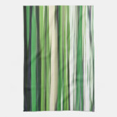 Abstracte #2: Groene vervaging Theedoek (Verticaal)