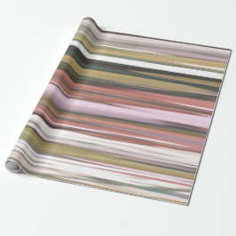 Abstracte #2: Najaar terugvallen vervagen kleuren Cadeaupapier