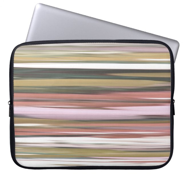 Abstracte #2: Najaar terugvallen vervagen kleuren Laptop Sleeve (Voorkant)