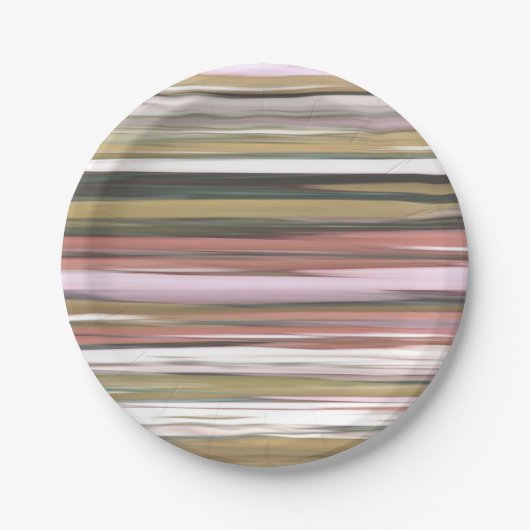 Abstracte #2: Najaar terugvallen vervagen kleuren Papieren Bordje (Voorkant)