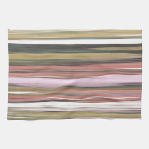 Abstracte #2: Najaar terugvallen vervagen kleuren Theedoek