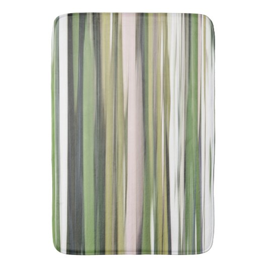 Abstracte #2: Olijfgroene blauwvis Badmat (Voorkant Verticaal)