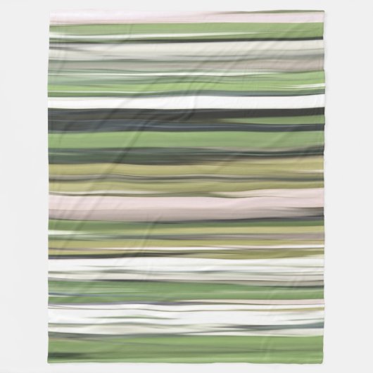 Abstracte #2: Olijfgroene blauwvis Fleece Deken (Voorkant)