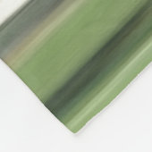 Abstracte #2: Olijfgroene blauwvis Fleece Deken (Hoek)