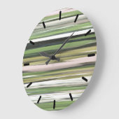 Abstracte #2: Olijfgroene blauwvis Grote Klok (Hoek)