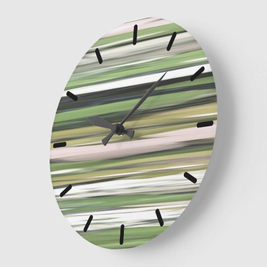 Abstracte #2: Olijfgroene blauwvis Grote Klok (Hoek)