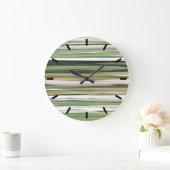 Abstracte #2: Olijfgroene blauwvis Grote Klok (Huis)