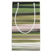 Abstracte #2: Olijfgroene blauwvis Klein Cadeauzakje (Voorkant)