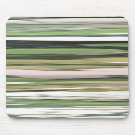 Abstracte #2: Olijfgroene blauwvis Muismat (Voorkant)