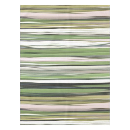 Abstracte #2: Olijfgroene blauwvis Tafelkleed (Voorkant)