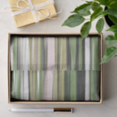 Abstracte #2: Olijfgroene blauwvis Tissuepapier (Geschenk)