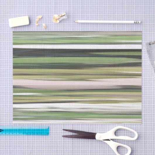 Abstracte #2: Olijfgroene blauwvis Tissuepapier (Craft)