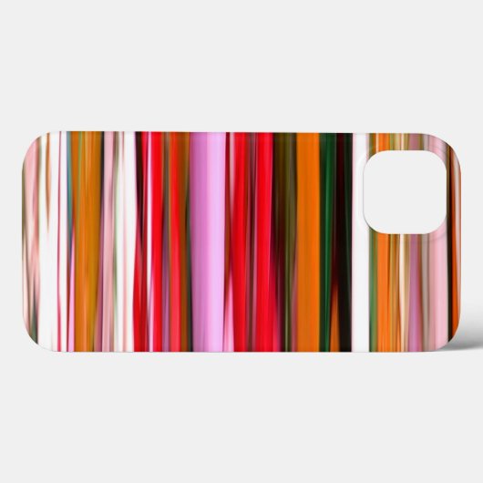 Abstracte #2: Oranje blur Hoesje-Mate iPhone Case (Achterkant (horizontaal))