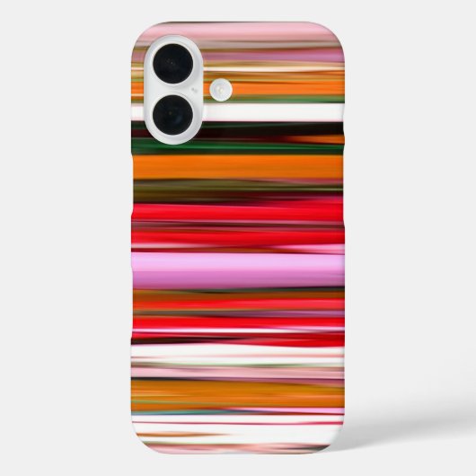 Abstracte #2: Oranje blur Hoesje-Mate iPhone Case (Achterkant)