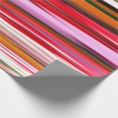 Abstracte #2: Oranje vervaging Cadeaupapier (Hoek)