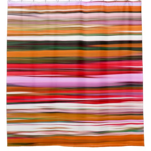 Abstracte #2: Oranje vervaging Douchegordijn (Voorkant)