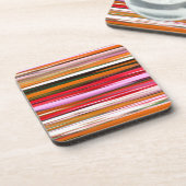 Abstracte #2: Oranje vervaging Drankjes Onderzetter (Linkerzijde)