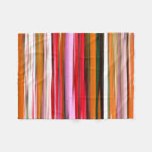 Abstracte #2: Oranje vervaging Fleece Deken (Voorkant (Horizontaal))