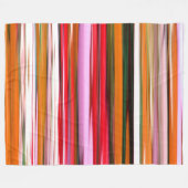 Abstracte #2: Oranje vervaging Fleece Deken (Voorkant (Horizontaal))