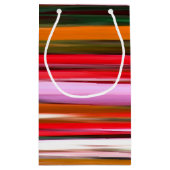 Abstracte #2: Oranje vervaging Klein Cadeauzakje (Achterkant)