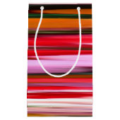 Abstracte #2: Oranje vervaging Klein Cadeauzakje (Voorkant)