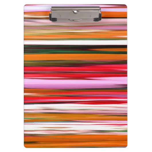 Abstracte #2: Oranje vervaging Klembord (Voorkant)