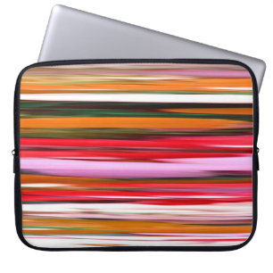 Abstracte #2: Oranje vervaging Laptop Sleeve