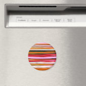 Abstracte #2: Oranje vervaging Magneet (Insitu (Vaatwasser))