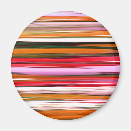 Abstracte #2: Oranje vervaging Magneet (Voorkant)