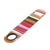 Abstracte #2: Oranje vervaging Speed Flessenopener (Voorkant Gekanteld)