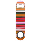 Abstracte #2: Oranje vervaging Speed Flessenopener (Voorkant)