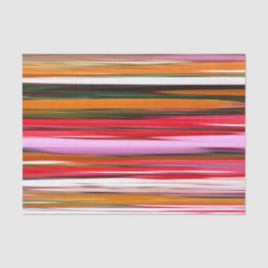 Abstracte #2: Oranje vervaging Tissuepapier (Voorkant)