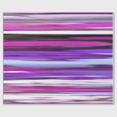 Abstracte #2: Paarse vervagen Cadeaupapier (Vlak)