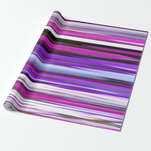 Abstracte #2: Paarse vervagen Cadeaupapier (Uitgerold)