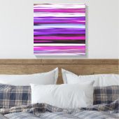 Abstracte #2: Paarse vervagen Canvas Afdruk (Insitu (Slaapkamer))