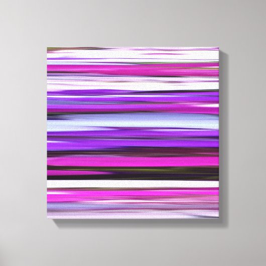 Abstracte #2: Paarse vervagen Canvas Afdruk (Voorkant)