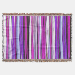 Abstracte #2: Paarse vervagen Deken