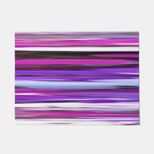 Abstracte #2: Paarse vervagen Deurmat (Voorkant)
