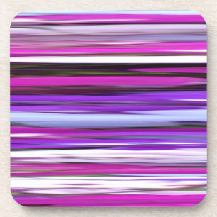 Abstracte #2: Paarse vervagen Drankjes Onderzetter