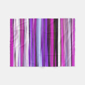 Abstracte #2: Paarse vervagen Fleece Deken (Voorkant (Horizontaal))