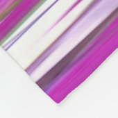 Abstracte #2: Paarse vervagen Fleece Deken (Hoek)