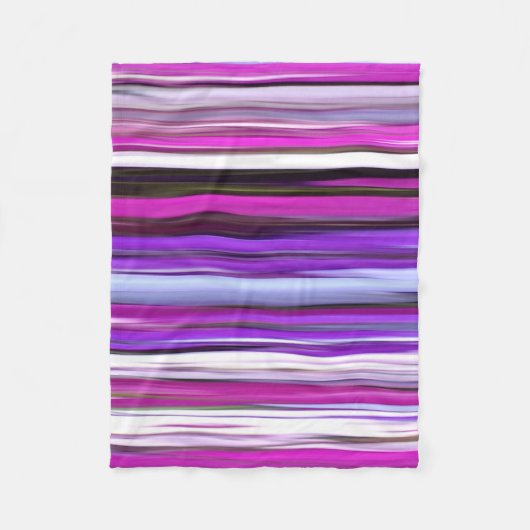 Abstracte #2: Paarse vervagen Fleece Deken (Voorkant)