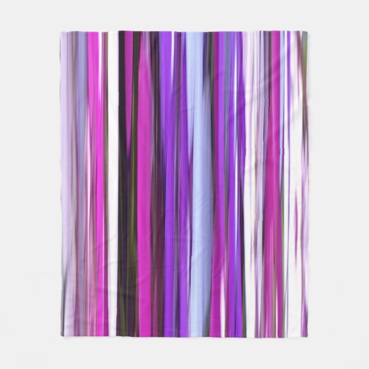 Abstracte #2: Paarse vervagen Fleece Deken (Voorkant)