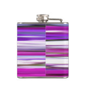 Abstracte #2: Paarse vervagen Heupfles (Achterkant)