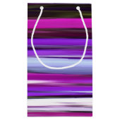 Abstracte #2: Paarse vervagen Klein Cadeauzakje (Achterkant)