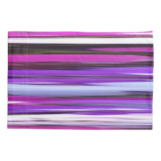 Abstracte #2: Paarse vervagen Kussensloop (Achterkant)